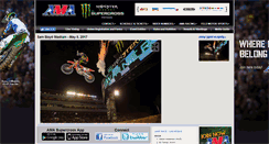 Desktop Screenshot of amasupercross.com